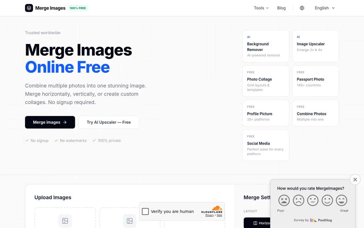 MergeImages screenshot