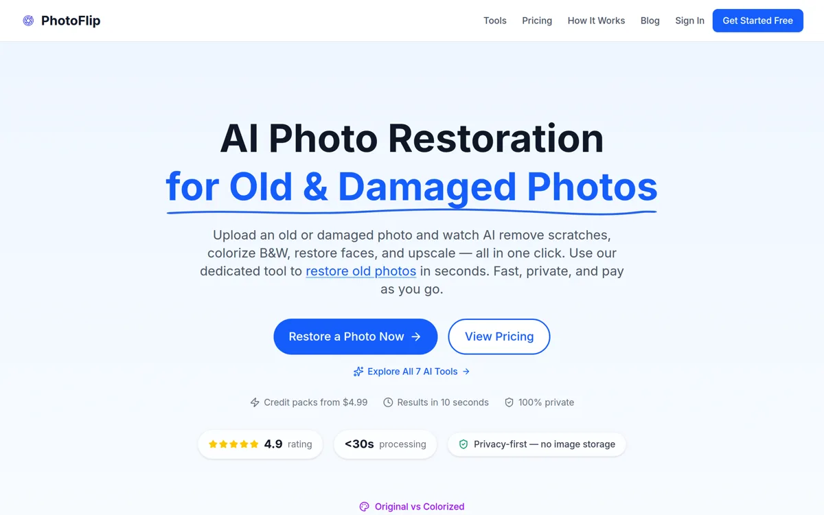 PhotoFlipAI screenshot